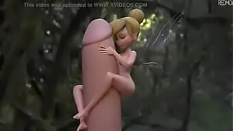 Hentai Wideo Tinker Bell Cieszy Się Dużym Kutasem