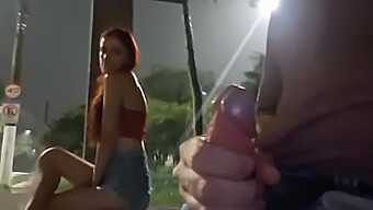 Emely'S Daring Public Masturbation Performance