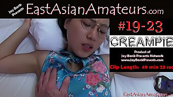 Real Homemade Chinese Girl Gets Creampied By Amateur Couple