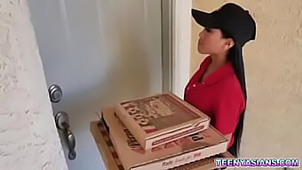 Delivery Girl Gets A Wild Ride In This Steamy Video