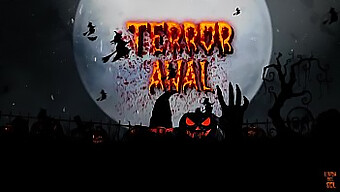 Halloween Night: Anal Fucking Dan Gaping Dengan Linda Del Sol Dan Cris Angelo