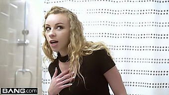 Petite Blonde European Girl Caught Masturbating