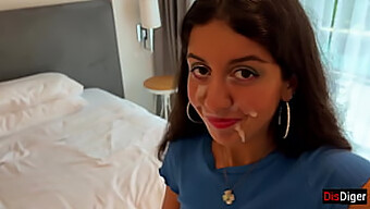 Step Sister Gets On Her Knees For A Blowjob And Facial In Pov Video