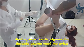 Gloves On, Doctor Examines Patient And Has Sex