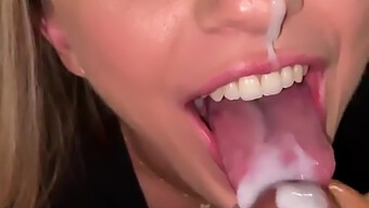 Tongue Action In Pov Blowjob Video