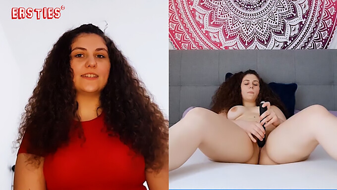 Brunetka Si Honí Kundičku Vibrátorem Až Do Orgasmu