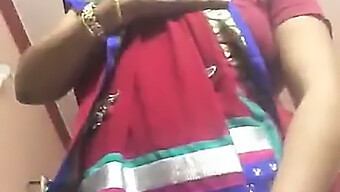 Watch A Sexy Desi Aunty Show Off Her Curves In This Tantalizing Video