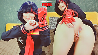 Ryuko Matoi Får En Hård Anal Creampie Fra En Nøgen Lærer I En Cfnm Cosplay Video