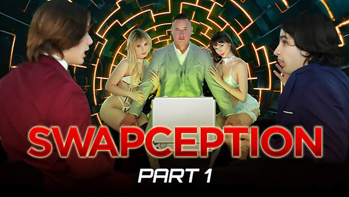 หนุ่มสาวและแก่มารวมตัวกันในเซ็กส์สามคนที่ต้องห้ามใน Swapception