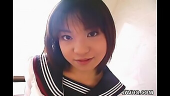 Uninhibited Japanese Teen Facialized In Explicit Video