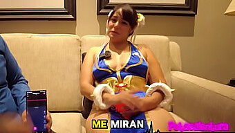 Chun-Li Líbá A Hraje Si S Vibrátorem S Liz Neko Nyou