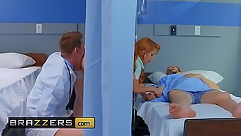 Redhead Doctor And Medical Student Engage In Anal Sex