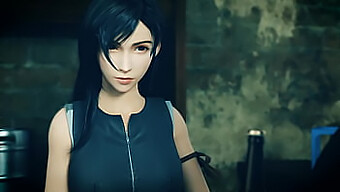 Cloud Strife Og Tifa Lockhart I Et Sensuelt Final Fantasy-Eventyr