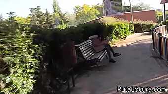 Teen Gets Paid For A Dirty Blowjob In The Park