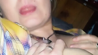 Bukkake With A Seductive Milf: Big Tits And Female Ejaculation