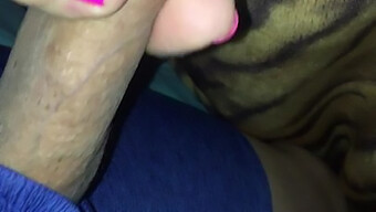 Footjob Spaß Mit Einer Latina